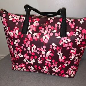 Kate Spade Bag NY Young Lane Cherry Floral Tote